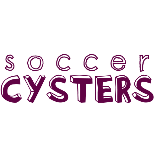 Soccer Cysters. Charity logo donation