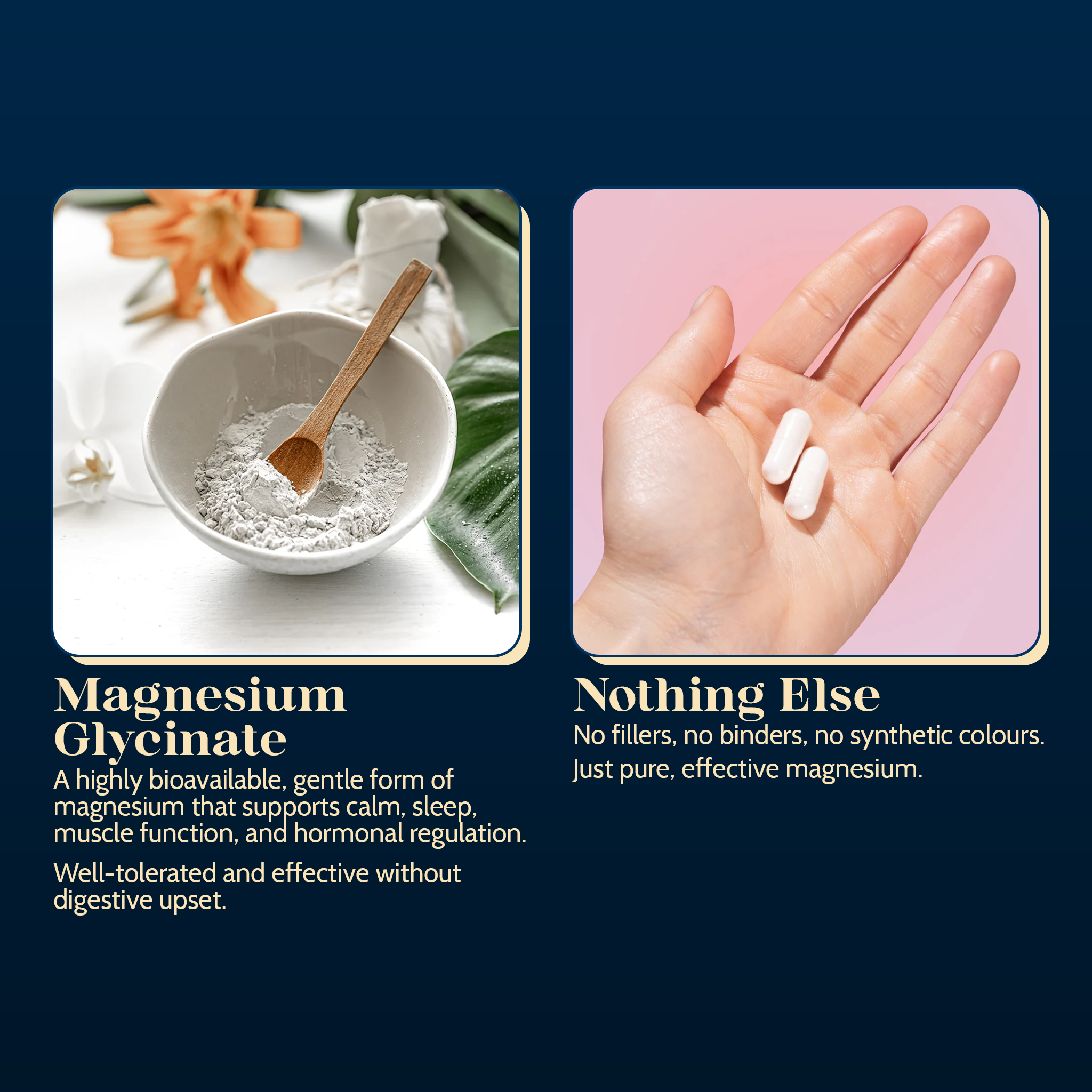 Magnesium Glycinate - Restful Sleep & Stress Relief