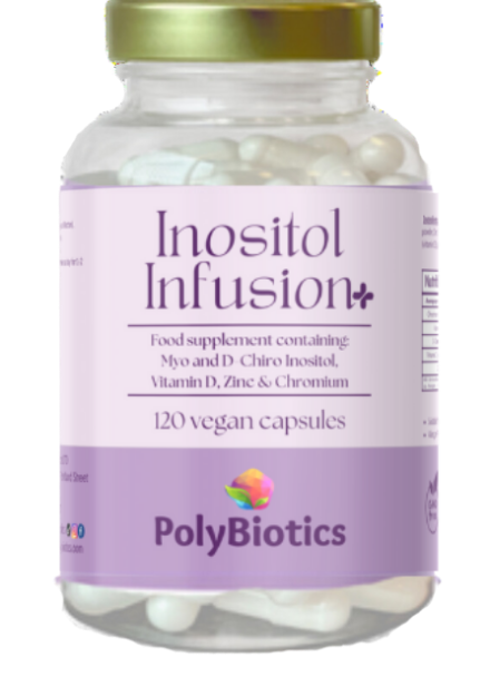 bottle of inositol infusion plus